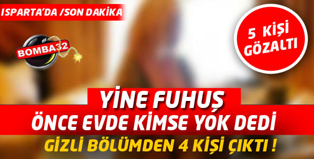 Fuhuş Operasyonu 5 Gözaltı