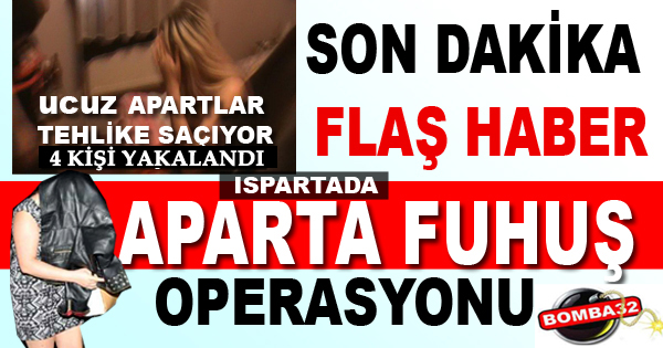 FUHUŞ YAPAN 4 KİŞİ YAKALANDI...