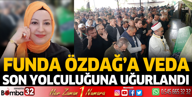 Funda Özdağ'a veda