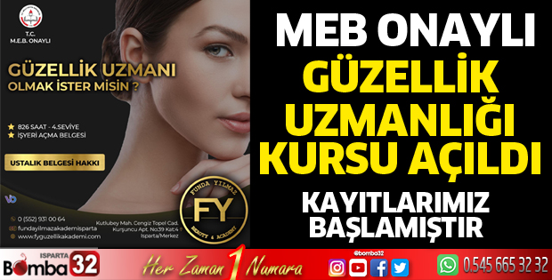 Funda Yılmaz Akademi Isparta açıldı