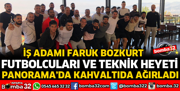 FUTBOLCULAR VE TEKNİK HEYET PANORAMA'DA KAHVALTIDA BULUŞTU