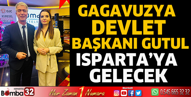 Gagavuzya Devlet Başkanı Gutul Isparta’ya gelecek