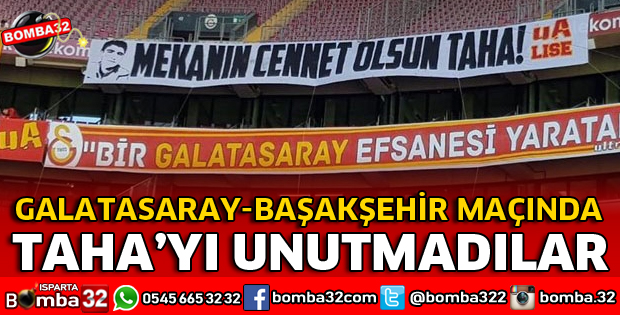 GALATASARAY TAHA'YI UNUTMADI'