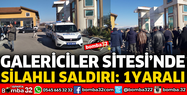 GALERİCİLER SİTESİNDE SİLAHLI SALDIRI