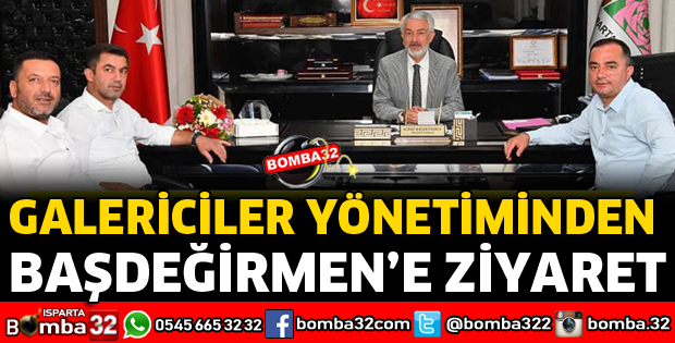 GALERİCİLERDEN BAŞDEĞİRMEN'E ZİYARET
