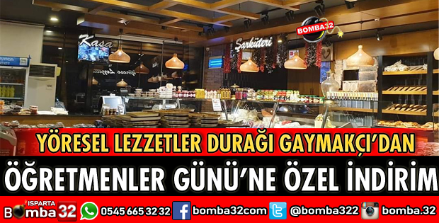 GAYMAKÇI'DAN ÖĞRETMENLER GÜNÜNE ÖZEL İNDİRİM
