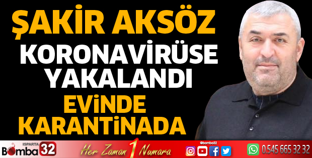 Gazeteci Aksöz koronavirüse yakalandı
