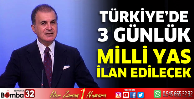 Gazze için 3 günlük milli yas