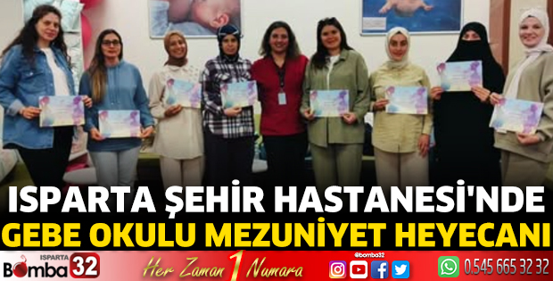 Gebe Okulu Mezuniyet Heyecanı