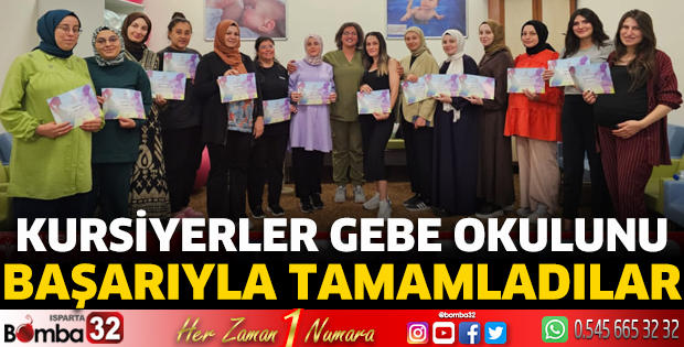 Gebe okulundan mezun oldular