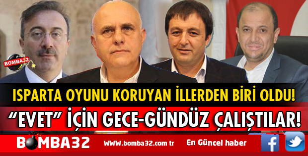 ISPARTA'DA GECE GÜNDÜZ ÇALIŞTILAR KARŞILIĞINI ALDILAR