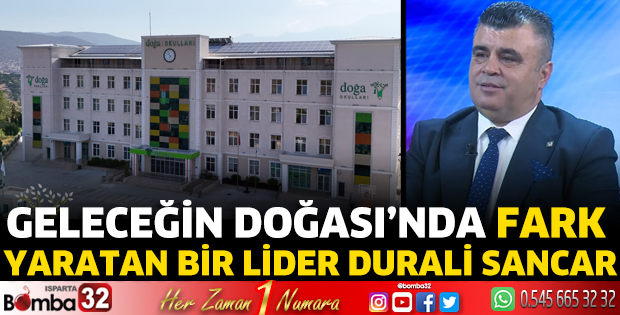 Geleceğin Doğası’nda fark yaratan bir lider Durali Sancar