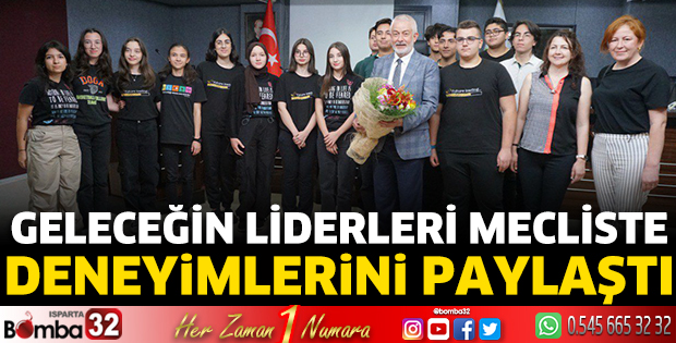 Geleceğin liderleri mecliste