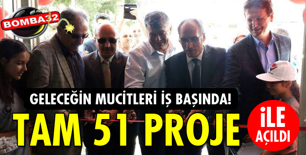 GELECEĞİN MUCİTLERİ FARKLI PROJELER ÜRETTİ!