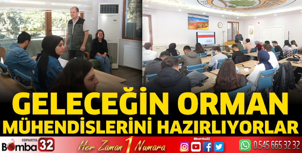 Geleceğin orman mühendislerini hazırlıyorlar