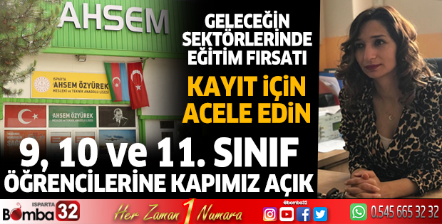 Geleceğin sektörlerinde eğitim fırsatı