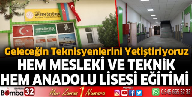 Geleceğin teknisyenlerini yetiştiriyoruz