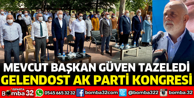 GELENDOST AK PARTİ'DE MEVCUT BAŞKAN İLE DEVAM
