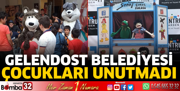 Gelendost Belediyesi çocukları unutmadı