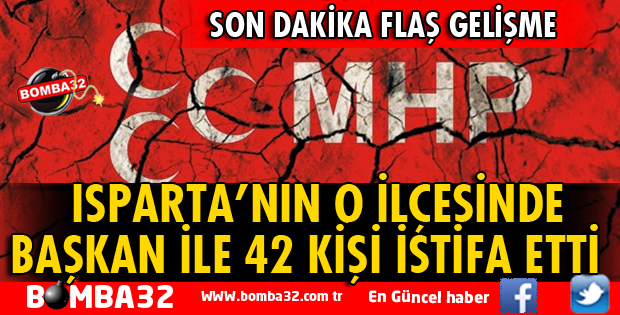 GELENDOST MHP TEŞKİLATI İSTİFA ETTİ! İYİ PARTİ'YE KATILIYORLAR