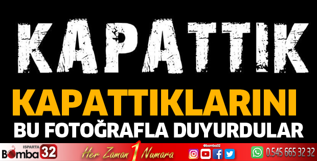 Gelendost Spor Kulübü kapatıldı