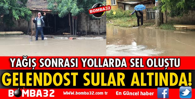 GELENDOST SULAR ALTINDA KALDI