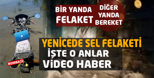 GELENDOST YENİCEDE SEL FELAKETİ 