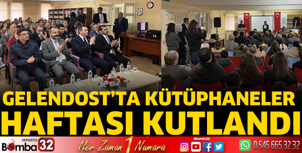 Gelendost’ta Kütüphaneler Haftası kutlandı