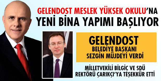 GELENDOST'A MÜJDE!