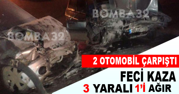 GELENDOST'DA FECİ KAZA 