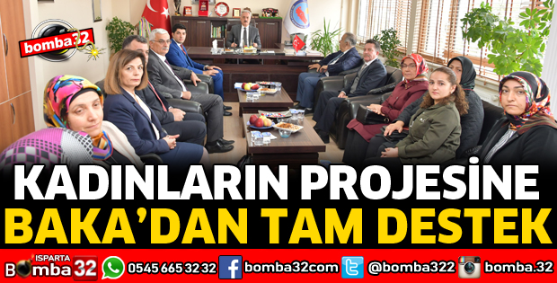 GELENDOSTLU KADINLARIN PROJESİNE BAKA’DAN DESTEK
