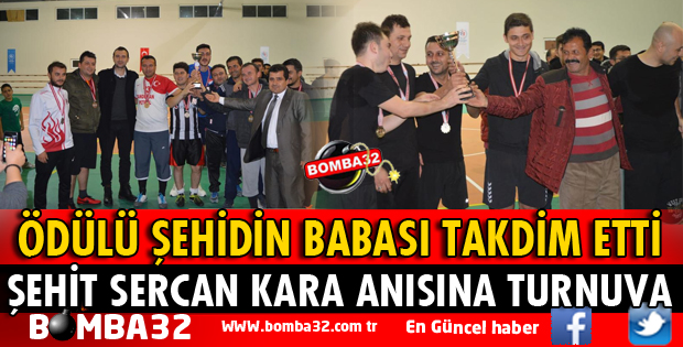 GELENDOSTLU ŞEHİT SERCAN KARA ANISINA TURNUVA