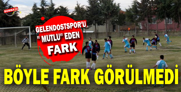 GELENDOSTSPOR'U  MUTLU  EDEN FARK