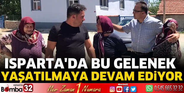 Gelenek yaşatılmaya devam ediyor