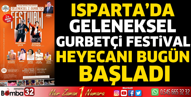 Geleneksel Gurbetçi Festivali başladı