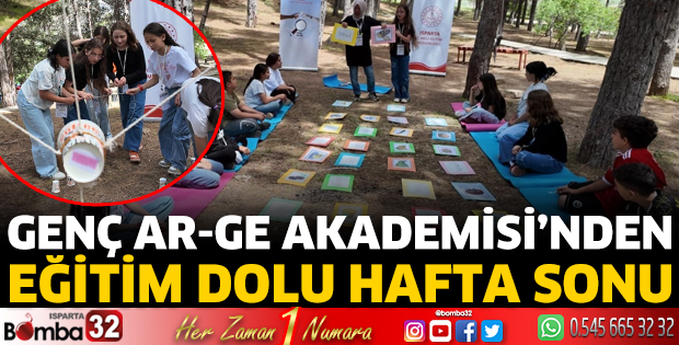 Genç AR-GE Akademisi’nden Eğitim Dolu Hafta Sonu