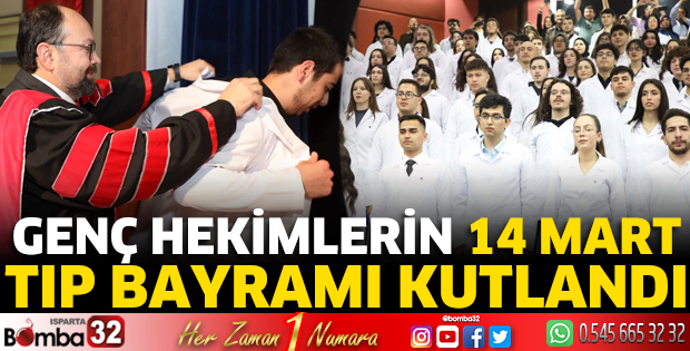 Genç hekimlerin 14 Mart Tıp Bayramı kutlandı