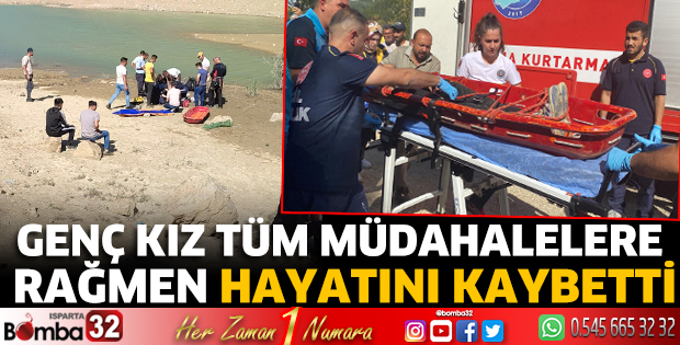 Genç kız tüm müdahalelere rağmen kurtarılamadı