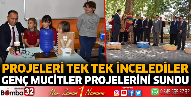 Genç mucitler projelerini sundu