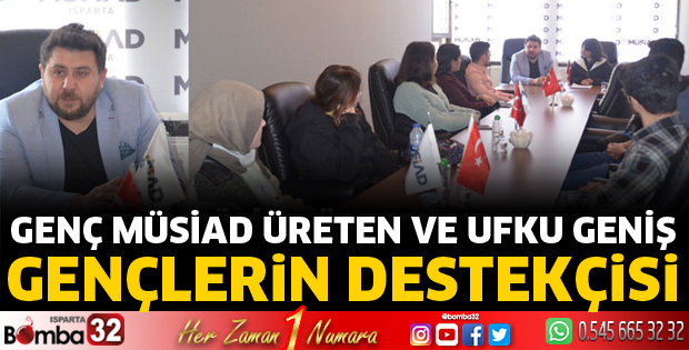 Genç MÜSİAD gençleri destekliyor
