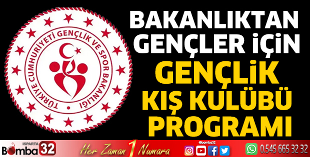 Gençler için ‘Gençlik Kış Kulübü Programı’