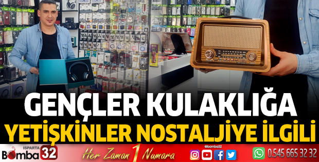 Gençler kulaklığa, yetişkinler nostaljiye ilgili