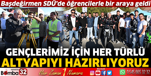 Gençlerimiz için her türlü altyapıyı hazırlıyoruz