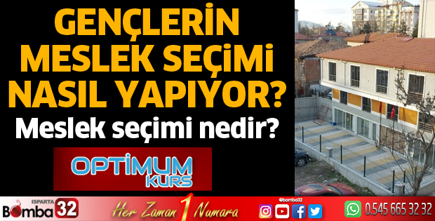 Gençlerin meslek seçimi nasıl yapıyor
