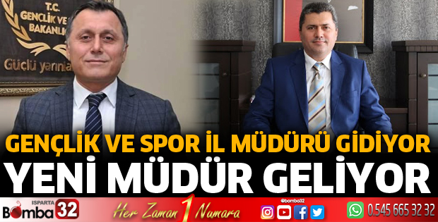 GENÇLİK VE SPOR İL MÜDÜRÜ DEĞİŞTİ
