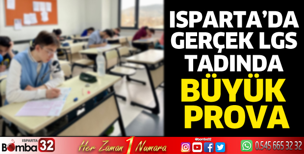 Gerçek LGS tadında büyük prova