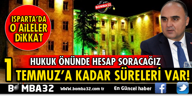 GEREKİRSE EVLER TEK TEK GEZİLECEK