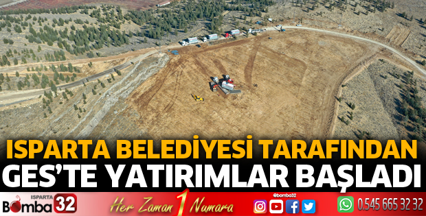 GES’TE YATIRIMLAR BAŞLADI