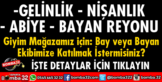 GİYİM MAĞAZAMIZ İÇİN EKİBİMİZE KATILMAK İSTERMİSİNİZ 