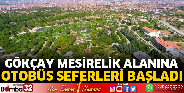 Gökçay Mesirelik Alanına Otobüs seferler başladı